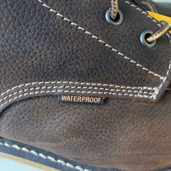 BRAND NEW, NEVER WORN Carhartt Steel Toe Waterproof Wedge Boots main image 5
